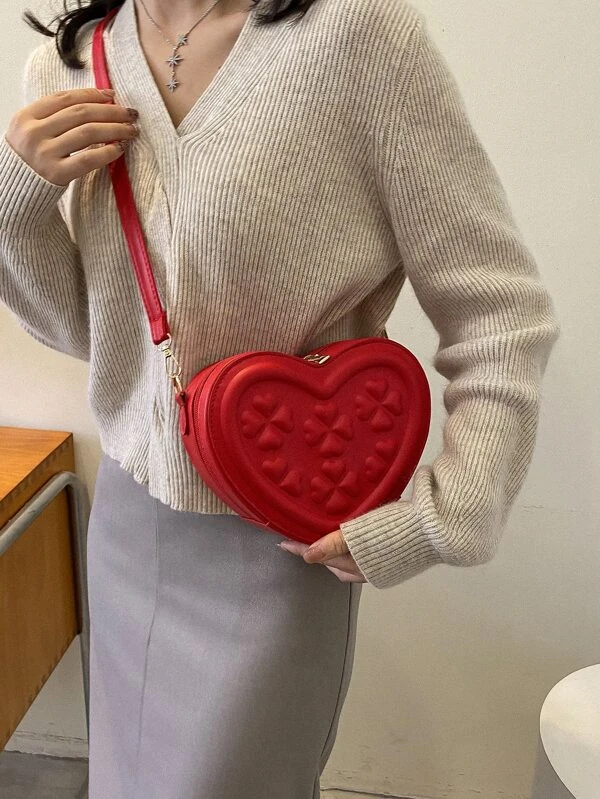 Crossbody clearance tas rood